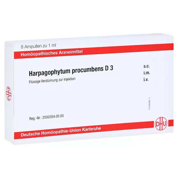 Harpagophytum Procumbens D 3 Ampullen 8X1 ml