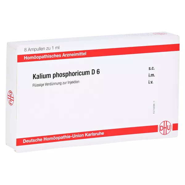 Kalium Phosphoricum D 6 Ampullen 8X1 ml
