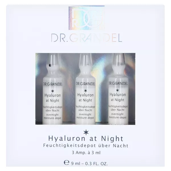 Dr. Grandel Professional Collection Hyaluron at Night 3 x 3 ml 3X3 ml