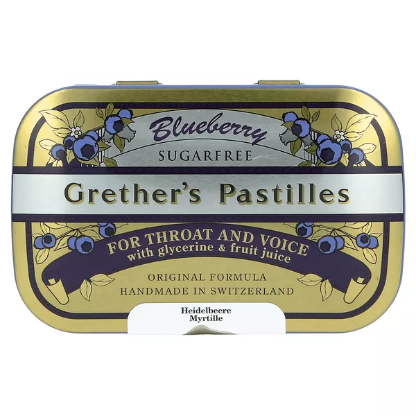 Grethers Blueberry Zuckerfrei Pastillen 110 g