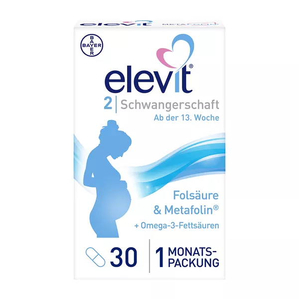 Elevit 2 Schwangerschaftsvitamine & nährstoffe 30 St