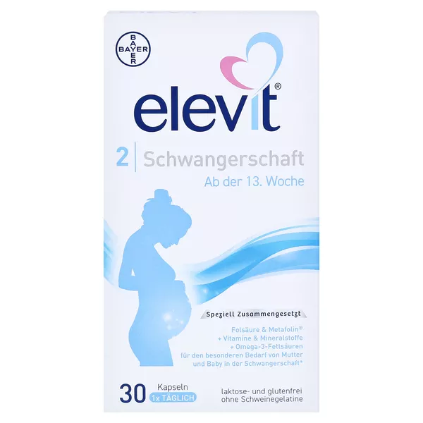 Elevit 2 Schwangerschaftsvitamine & nährstoffe 30 St
