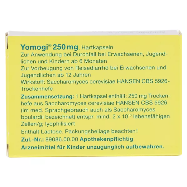 Yomogi 250 mg Hartkapseln 20 St