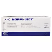 Einmalspritze 10/12 ml Norm-Ject LL 100 St