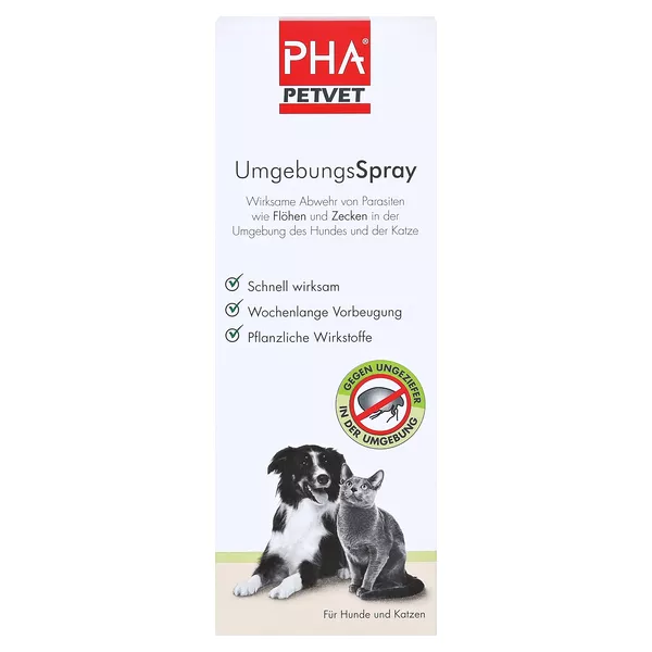 PHA Umgebungsspray für Hunde/Katzen 150 ml