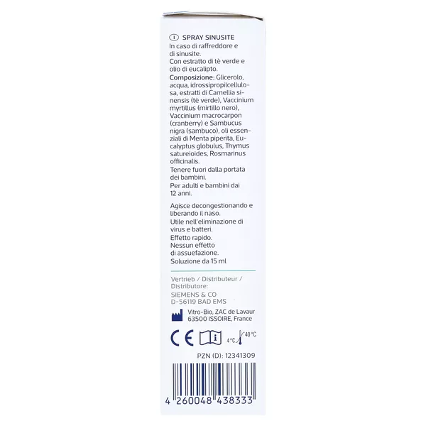 EMS Sinusitis Spray Eukalyptusöl 15 ml