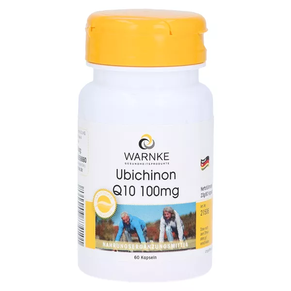 Ubichinon Q10 100 mg Kapseln 60 St