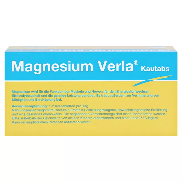 Magnesium Verla Kautabs 60 St