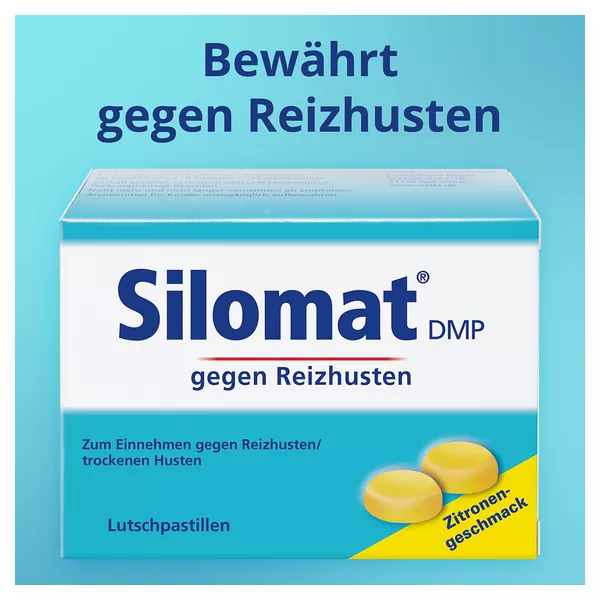 Silomat gegen Reizhusten DMP Lutschtabletten Zitronengeschmack 40 St