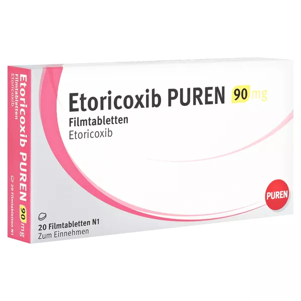 Etoricoxib Puren 90 mg Filmtabletten 20 St