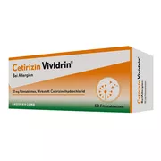 Produktabbildung: Cetirzin Vividrin - Schnell wirksame Allergietabletten