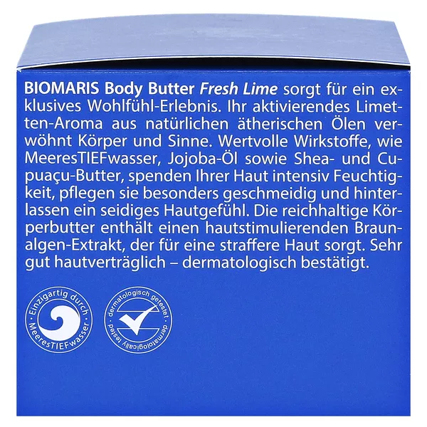Biomaris Bodybutter Fresh lime 200 ml