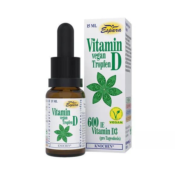 Vitamin D Tropfen vegan 15 ml