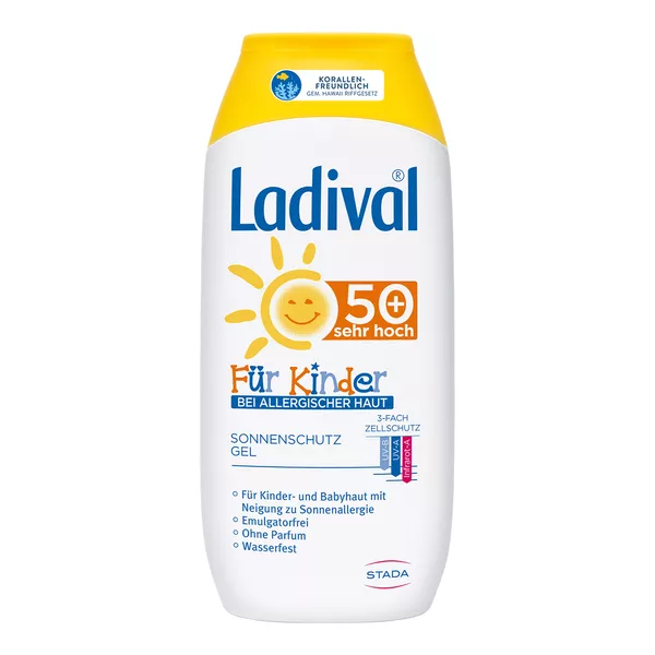Ladival Für Kinder Allergische Haut Sonnenschutzgel LSF 50+ 200 ml