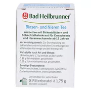 BAD Heilbrunner Blasen- und Nieren Tee F 8X1,75 g