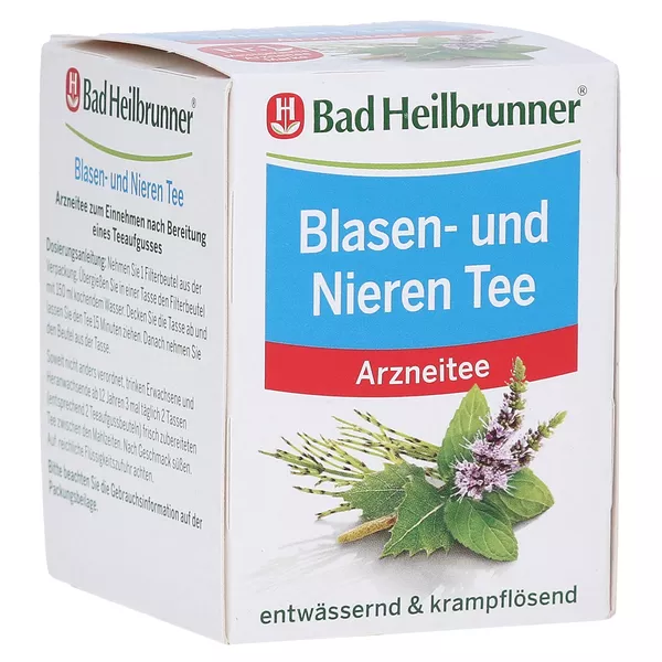BAD Heilbrunner Blasen- und Nieren Tee F 8X1,75 g