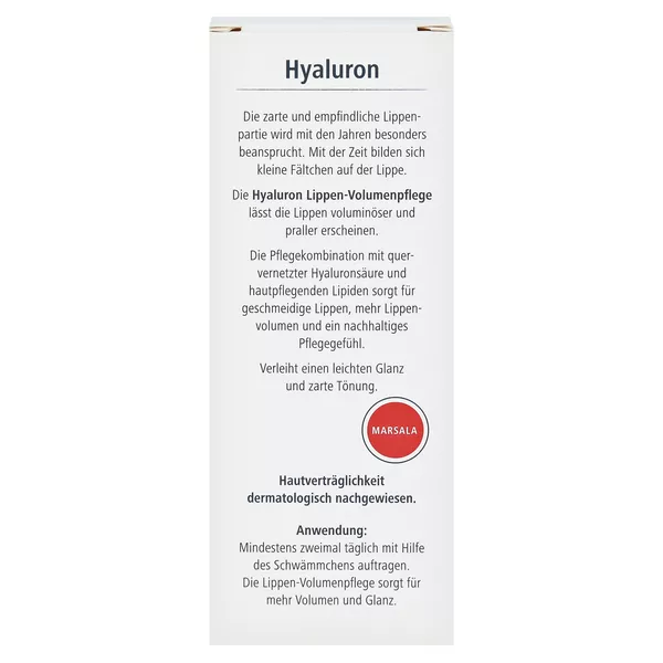 Medipharma Hyaluron Lippen-volumenpflege Balsam 7 ml