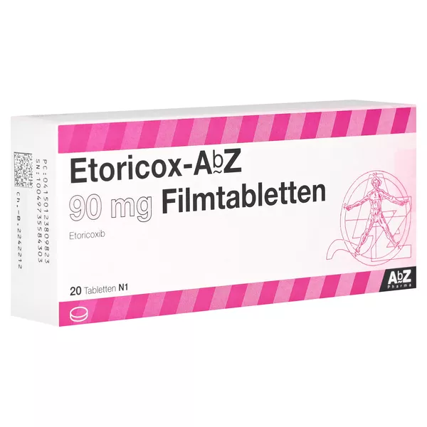 Etoricox AbZ 90 mg Filmtabletten 20 St
