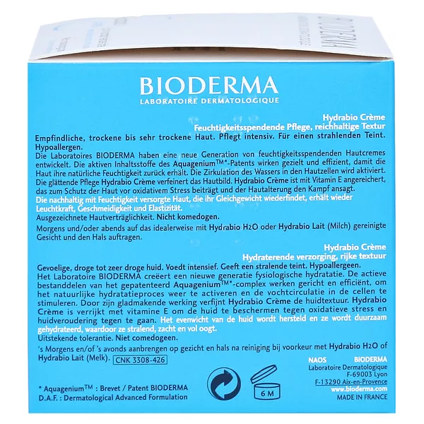 BIODERMA Hydrabio Crème Reichhaltige Feuchtigkeitscreme 50 ml