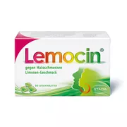 Produktabbildung: Lemocin gegen Halsschmerzen Limettengeschmack
