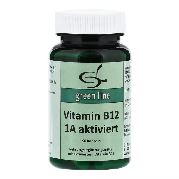 Vitamin B12 1A aktiviert Kapseln 90 St