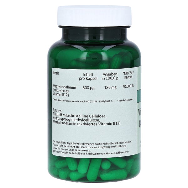 Vitamin B12 1A aktiviert Kapseln 180 St