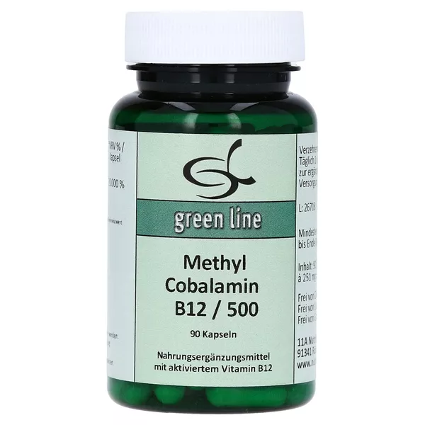 Methylcobalamin B12 500 Kapseln 90 St