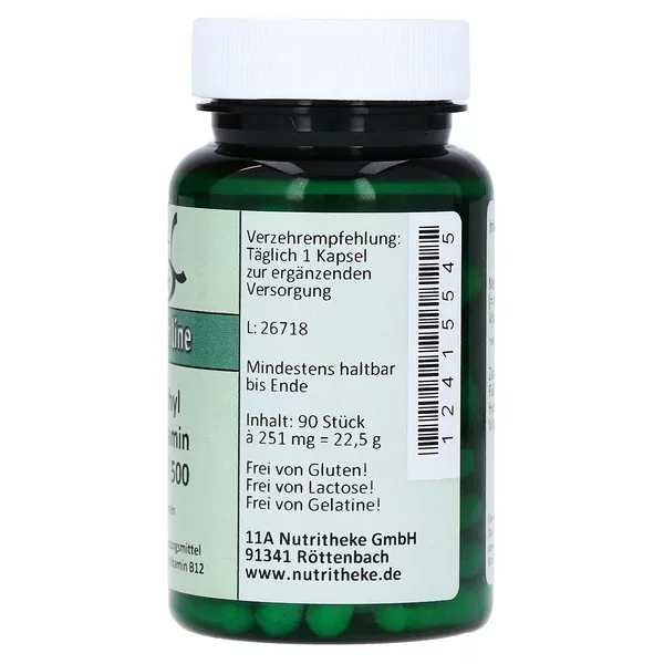 Methylcobalamin B12 500 Kapseln 90 St