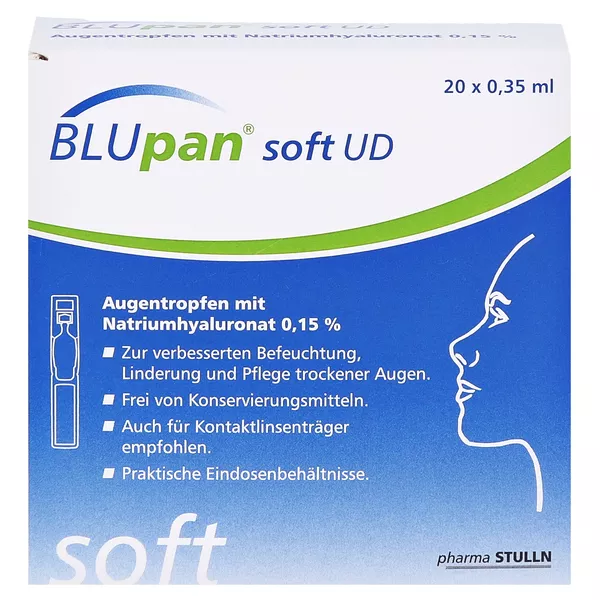 Blupan soft UD Augentropfen 20X0,35 ml