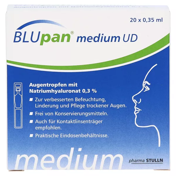 Blupan Medium UD Augentropfen 20X0,35 ml