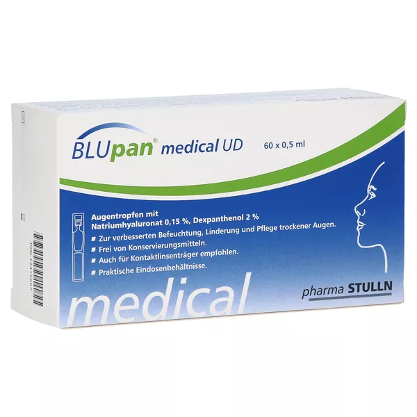 Blupan Medical UD Augentropfen 60X0,5 ml