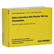 Alpha Liponsäure AAA- Pharma 600 mg Film 30 St