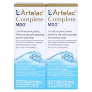Artelac Complete MDO Augentropfen für trockene/ tränende Augen, 2 x 10 ml