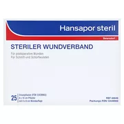 Hansapor Steril Wundverband 8 x 10 cm - 25 Stück 25 St