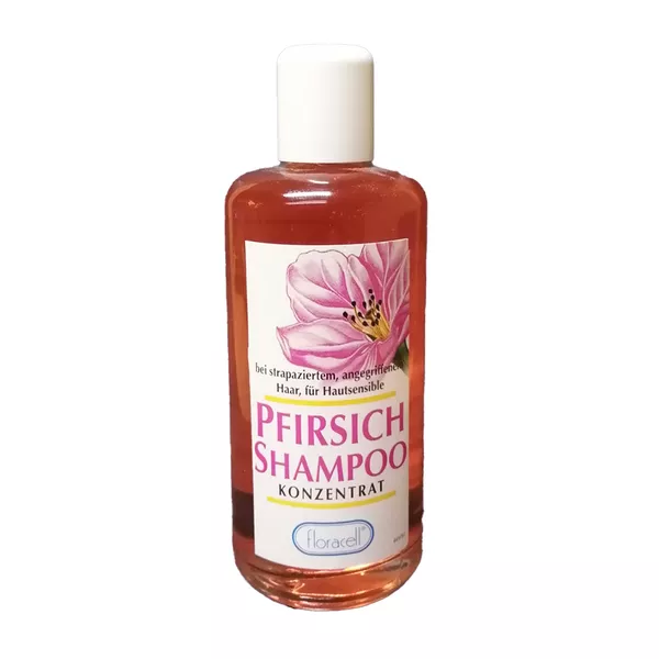 Pfirsich Shampoo Floracell Glas 200 ml
