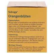 Sidroga Orangenblütentee Filterbeutel 20X1,2 g
