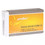 proSan Vitamin D3+K2 4.000 I.E., 30 St.