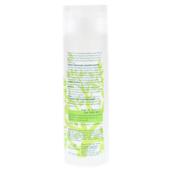 Alkmene Teebaumöl Anti-schuppen-shampoo 200 ml
