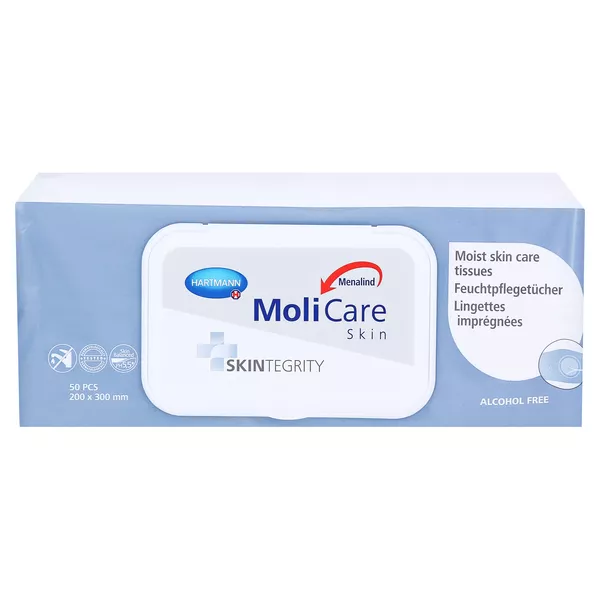 MoliCare Skin Inkontinenz Feuchtpflegetücher 50 St
