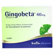 Gingobeta 40 mg Filmtabletten 120 St