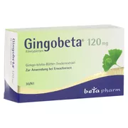 Gingobeta 120 mg Filmtabletten 30 St