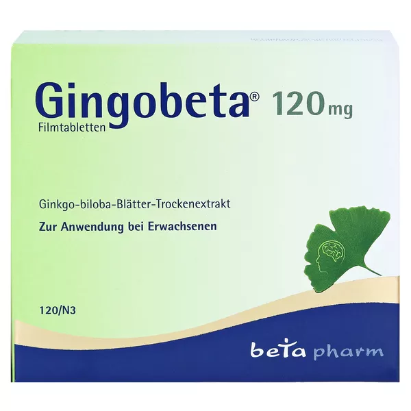 Gingobeta 120 mg Filmtabletten 120 St
