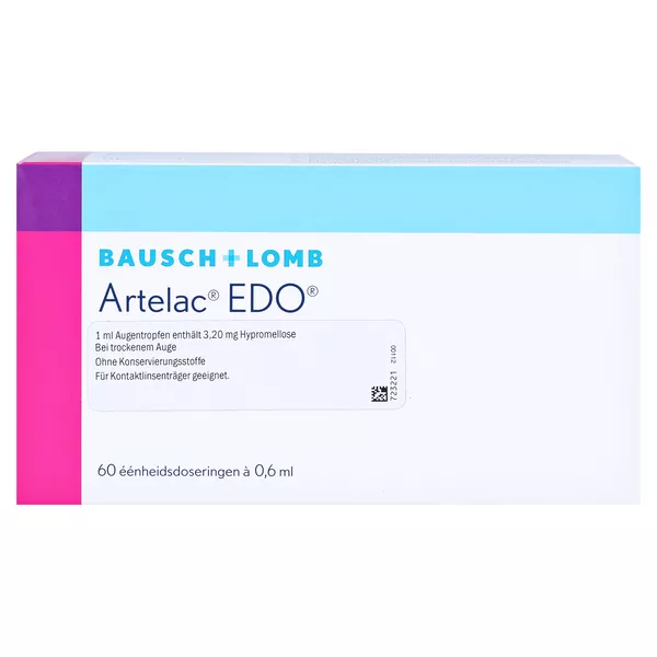 Artelac EDO Augentropfen - Reimport 60X0,6 ml