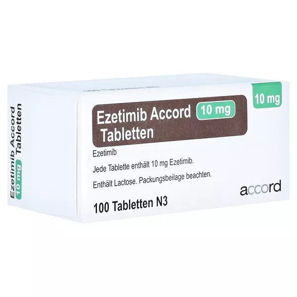 Ezetimib Accord 10 mg Tabletten 100 St
