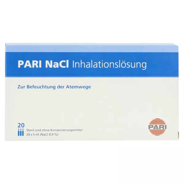 PARI NaCl Inhalationslösung 20X5 ml