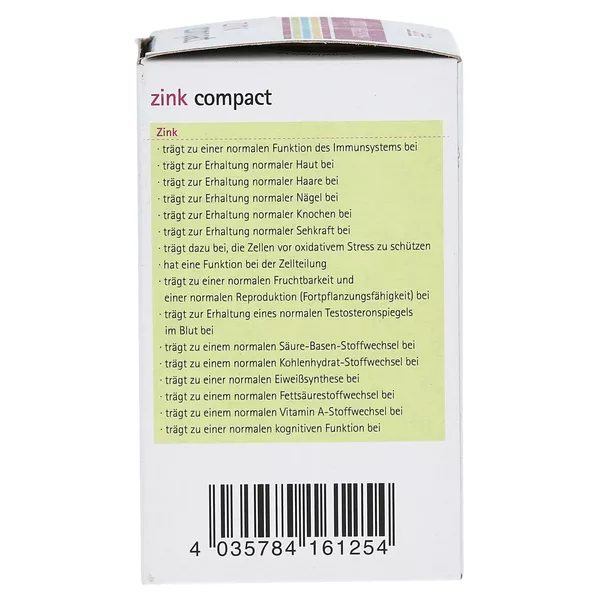 Zink Compact (Bio) 60 St