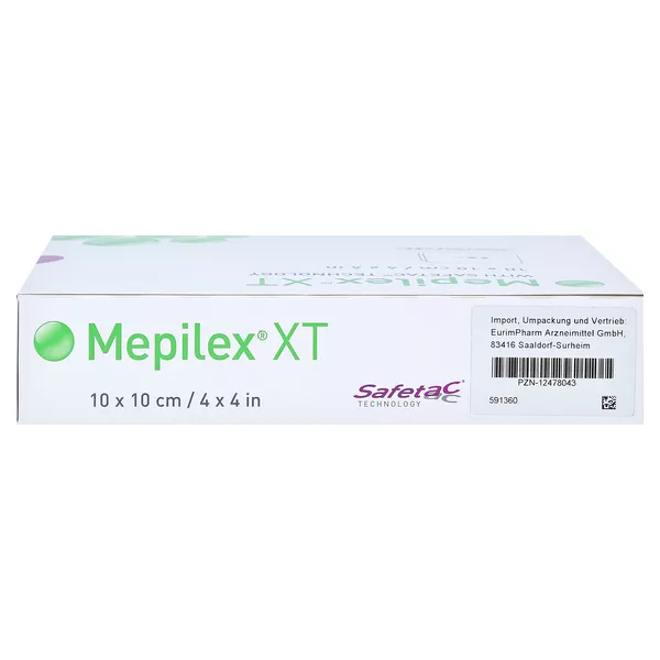 Mepilex XT 10x10 cm Schaumverband 5 St