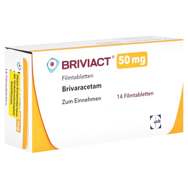 Briviact 50 mg Filmtabletten 14 St