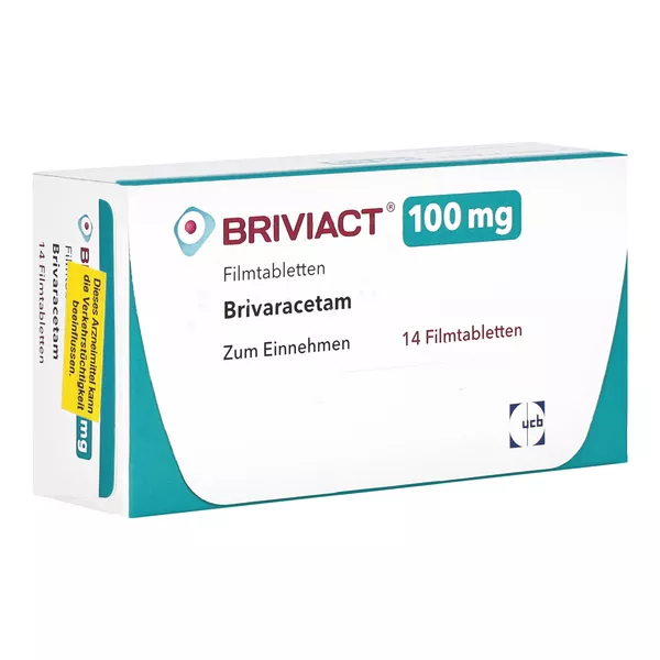 Briviact 100 mg Filmtabletten 14 St