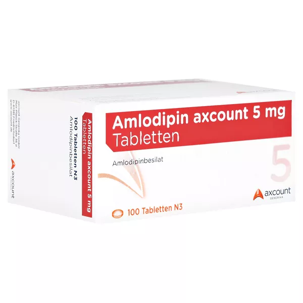 Amlodipin Axcount 5 mg Tabletten 100 St